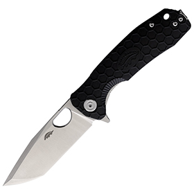 Honey Badger Knives Medium Linerlock Tanto Black: BK-HB1331