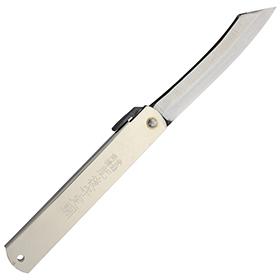 Higonokami No 5 Silver Folder: BK-HIGO05SL