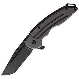 Hoback Knives Husky Framelock Titanium: BK-HOB017SB
