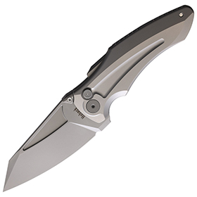 Hoback Knives Sumo Button Lock Light Gray: BK-HOB021LG