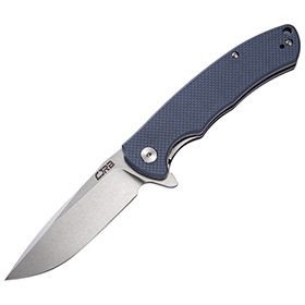 CJRB Taiga Linerlock Gray: BK-J1903GYF