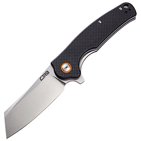 CJRB Crag Linerlock Black: BK-J1904BKF