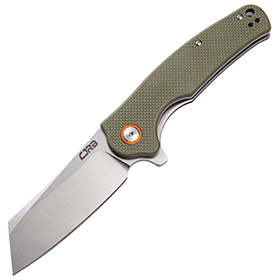 CJRB Crag Linerlock Green: BK-J1904GNF