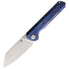 Kansept Knives Bulldozer Framelock Timascus: BK-K1028A3