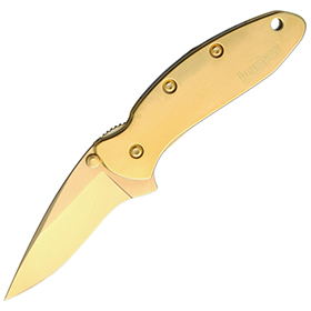 Kershaw Chive Framelock A/O Gold: BK-KS1600G