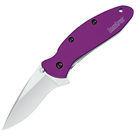 Kershaw Scallion Linerlock A/O Purple: BK-KS1620PUR