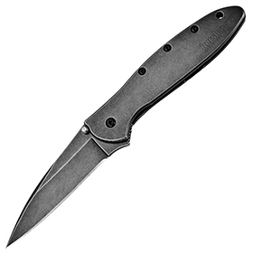 Kershaw Leek Framelock A/O Blackwash: BK-KS1660BLKW