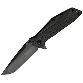 Kershaw Brawler Linerlock A/O Black: BK-KS1990