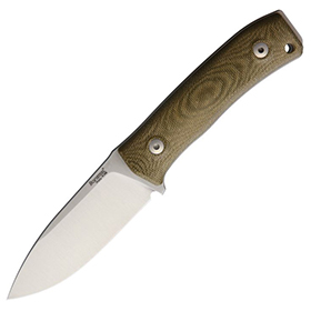 LionSTEEL M4 Fixed Blade Green Canvas: BK-LSTM4CVG