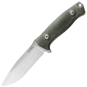 LionSTEEL M5 Fixed Blade Green Micarta: BK-LSTM5CVG