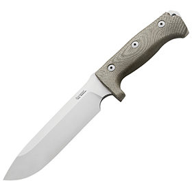 LionSTEEL M7 Fixed Blade Satin: BK-LSTM7CVG