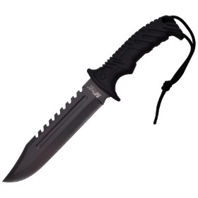 MTech Fixed Blade Black: BK-MT2057BK