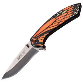 MTech Butterfly Framelock A/O Orange: BK-MTA1005OR