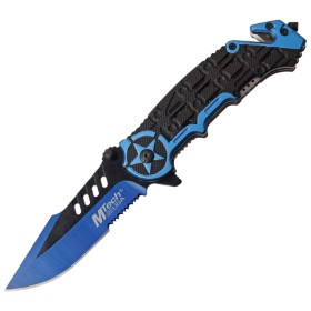 MTech Linerlock A/O Blue: BK-MTA1008BL