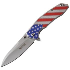MTech American Flag Linerlock A/O: BK-MTA1024A