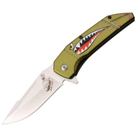 MTech Lady Luck Linerlock A/O Green: BK-MTA1129GN