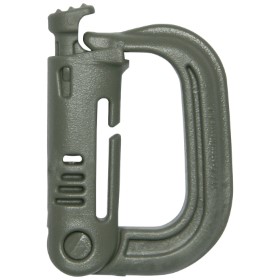 Maxpedition Grimloc Locking D-Ring 4pk: BK-MXGRMLG