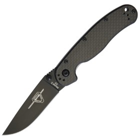 Ontario RAT II Linerlock D2 CF: BK-ON8834