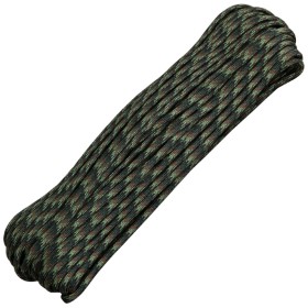 Atwood Rope MFG Parachute Cord Woodland Camo: BK-RG005H