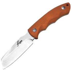 Roper Knives Razor Fixed Blade Orange: BK-RP023H