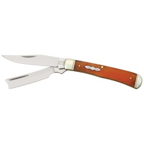 Rough Ryder Razor Trapper Orange Bone: BK-RR073