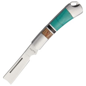 Rough Ryder Turquoise Mini Razor Folder: BK-RR1474