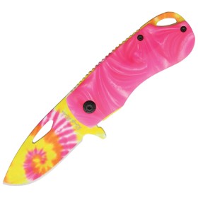 Rough Ryder Pink Tie Dyed Linerlock A/O: BK-RR1555