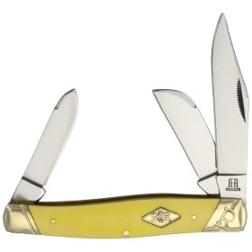 Rough Ryder Stockman Carbon Yellow: BK-RR1740