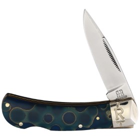 Rough Ryder Lockback Blue Swirl: BK-RR2069