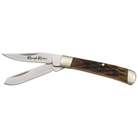 Rough Ryder Tiny Trapper Amber Bone: BK-RR807