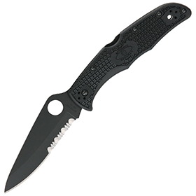 Spyderco Endura 4 Lockback: BK-SC10PSBBK