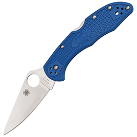 Spyderco Delica Lockback Blue: BK-SC11FPBL