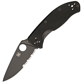Spyderco Tenacious Linerlock: BK-SC122GBBKPS