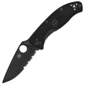 Spyderco Tenacious Linerlock Black: BK-SC122PSBBK