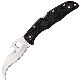 Spyderco Matriarch 2 Lockback: BK-SC12SBK2W