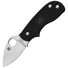Spyderco Squeak Non-Locking Folder: BK-SC154PBK