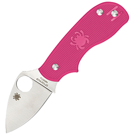 Spyderco Squeak Non-Locking Folder: BK-SC154PPN
