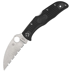 Spyderco Endela Lockback Wharncliffe: BK-SC243FSWCBK