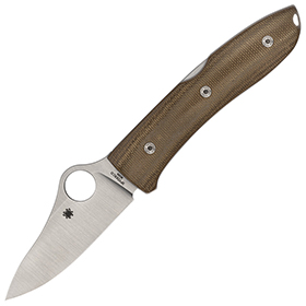 Spyderco SpyOpera Lockback Brown: BK-SC255CMP
