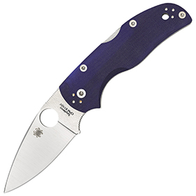 Spyderco Native 5 Lockback Blue: BK-SC41GPDBL5
