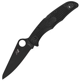 Spyderco Pacific Salt 2 Lockback Black: BK-SC91PBBK2