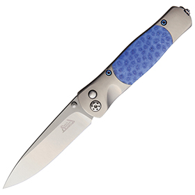 Santa Fe Stoneworks Tesoro Button Lock Blue Brain: BK-SFSW01
