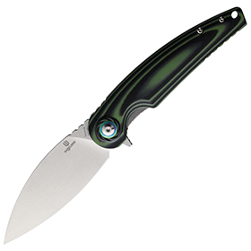 Shieldon Bulbasaur Linerlock Sand: BK-SHI9061GN