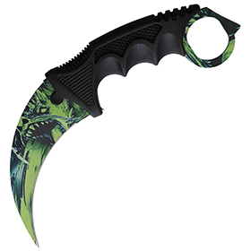 S-TEC Karambit Fixed Blade Wolf: BK-STT222002BK8