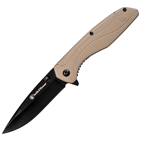 Smith & Wesson Linerlock Tan: BK-SW1084312