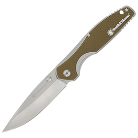 Smith & Wesson Cleft Linerlock A/O Tan: BK-SW1122572