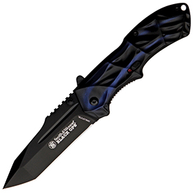 Smith & Wesson Black Ops Linerlock A/O: BK-SWBLOP3TBL