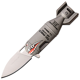 Tac Force Linerlock A/O Gray: BK-TF1039DBGY
