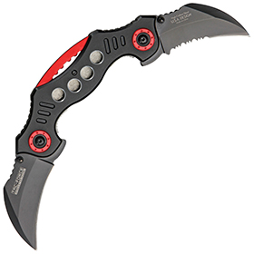 Tac Force Twin Blade Linerlock A/O: BK-TF669BK