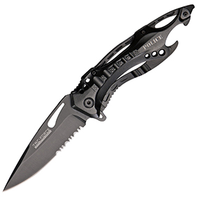 Tac Force Police Linerlock A/O: BK-TF705BK